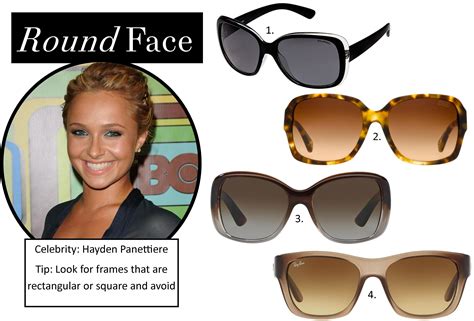 sunglasses suitable for a round face|best sunglasses for round face.